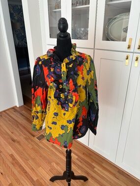 J.Crew Collection Floral Ruffle Blouse – NWT | Size L